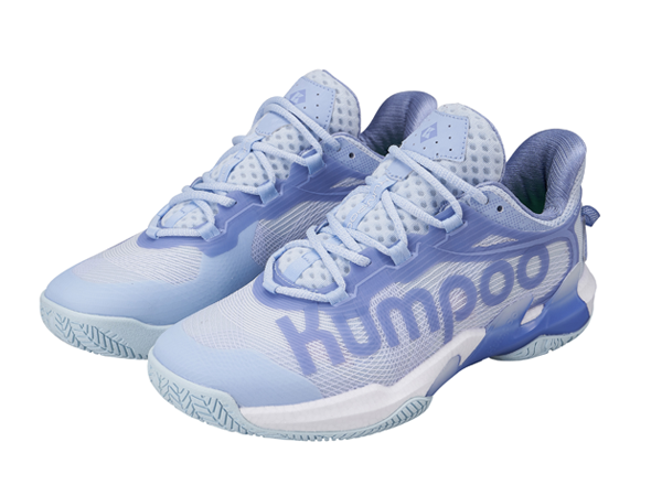 バドミントンシューズ KH-G712 ブルー 上から