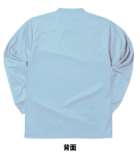 バドミントンTシャツ ジャパンブルー 前面と背面