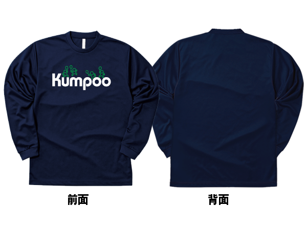 バドミントンTシャツ ブラック 背面