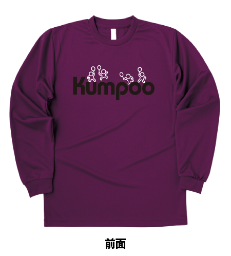 バドミントンTシャツ ブラック 前面と背面