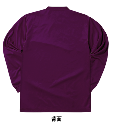 バドミントンTシャツ ジャパンブルー 前面と背面